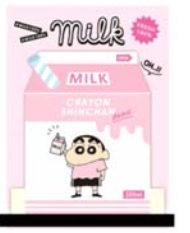 クレヨンしんちゃん メモ帳 牛乳パック型 メモ ピンク フィギュア ホビーの通販なら metalbox メタルボックス