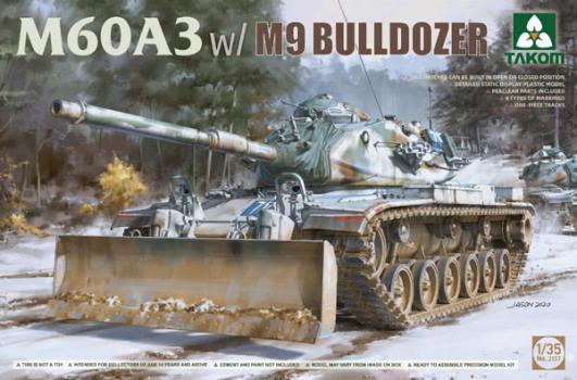 【予約2021年2月】1/35 M60A3w/M9 ドーザーブレード タコム
