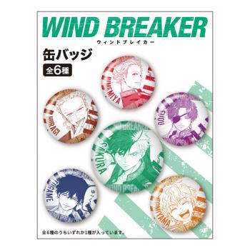 【予約2022年2月】WIND BREAKER 缶バッジ 6個入りBOX GRANUP