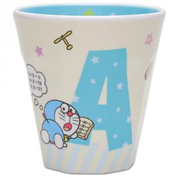 メラミンカップ ドラえもん I'm Doraemon イニシャル A 270ml ID-5525444A