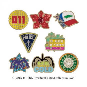 Stranger Thingsピンズコレクション　8個入りBOX