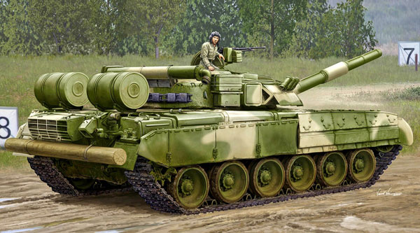 【予約2021年5月】1/35 ロシア連邦軍 T-80UD主力戦車 前期型 トランペッターモデル