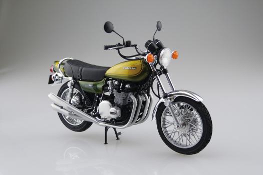 【予約2021年5月】ザ・バイク No.47 1/12 カワサキ Z1 900 SUPER4 ’73 カスタムパーツ付き アオシマ