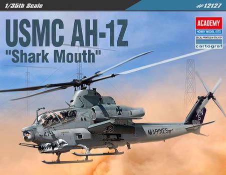 【予約2021年4月】1/35 AH-1Z ヴァイパー “シャークマウス” 12127 アカデミー