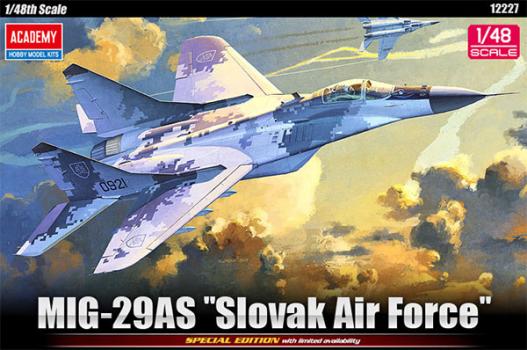 【予約2021年4月】1/48 MiG-29AS “スロヴァキア空軍” 12227 アカデミー