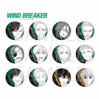 【予約2022年4月再販】WIND BREAKER トレーディング 缶バッジ 12個入りBOX UWA