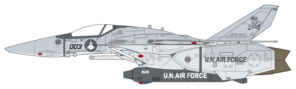 【予約2021年5月】超時空要塞マクロス 1/48 VF-1A バルキリー “ロービジビリティ” ハセガワ