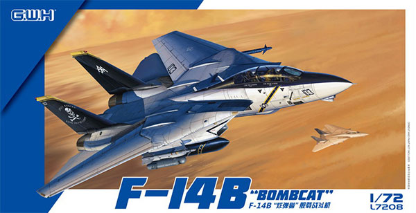 【予約2021年5月】1/72 アメリカ海軍 F-14B 艦上戦闘機 L7208 グレートウォールホビー