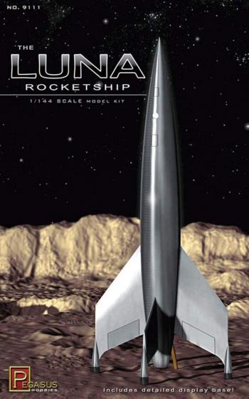 【予約2021年4月再販】1/144 ルナロケット (月面ベース付属) PH9111 ペガサスホビー