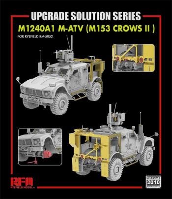 【予約2021年5月】1/35 M1240A1 M-ATV w/M153 CROWS II用グレードアップパーツセット (RFM5052用) RFM2010 ライフィールドモデル