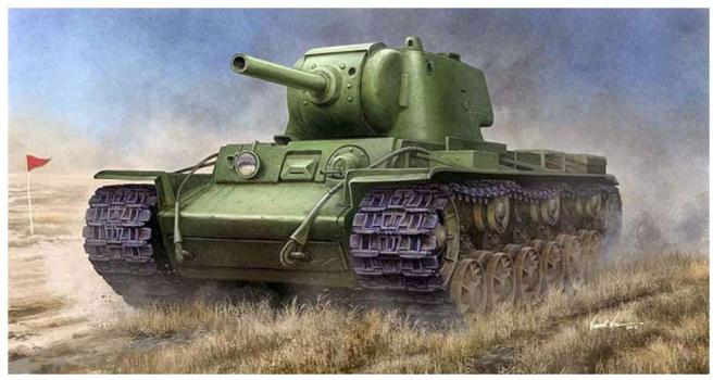 【予約2021年9月】1/35 KV-9重戦車 09563 トランペッターモデル