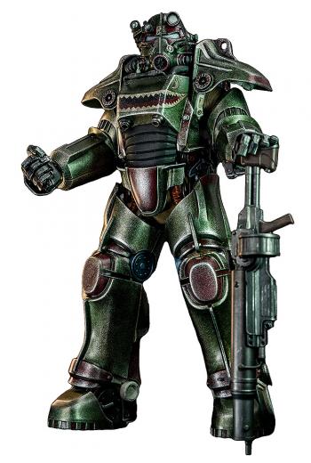 【予約2024年12月】Fallout _ 1/6 T-45 Hot Rod Shark Power Armor（フォールアウト _ 1/6 T-45 ホットロッドシャーク・パワーアーマー） スリー・ゼロ