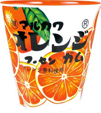 ティーズファクトリー メラミンカップ お菓子シリーズ マルカワフーセンガム オレンジ