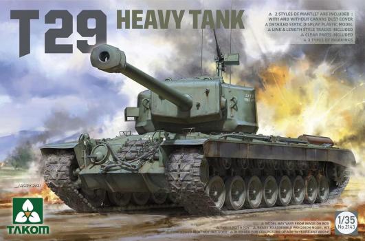 【予約2021年6月】1/35 T29 重戦車 TKO2143 TAKOM