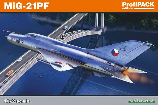 【予約2021年6月再販】1/72 MiG-21PF プロフィパック EDU70143 エデュアルド