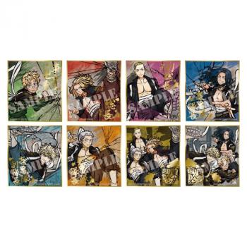 【予約2022年7月】東京リベンジャーズ ビジュアル色紙コレクション Brushstroke 8個入りBOX エンスカイ