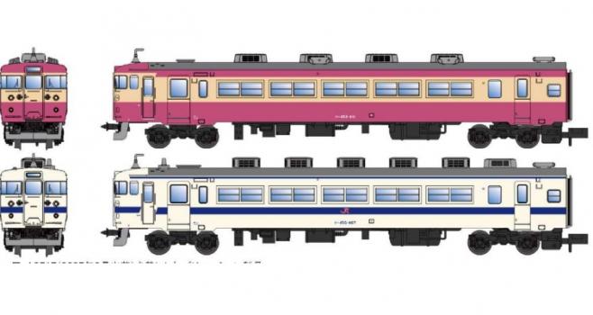 【予約2023年10月】マイクロエース Nゲージ クハ455-600番代 九州地区 2両セット A0525 鉄道模型 電車