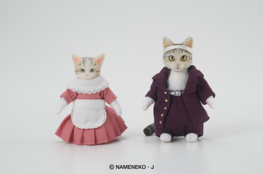 【予約2024年10月】DIGKawaiiACTION 『なめ猫』玉三郎＆ミケ子セット ディーアイジー
