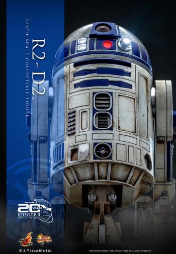 【予約2023年8月】ムービー・マスターピース 『スター・ウォーズ エピソード2/クローンの攻撃』 1/6スケールフィギュア R2-D2 ホットトイズ