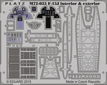 【予約2021年7月】 1/72 航空自衛隊 主力戦闘機 F-15J イーグル用 エッチングパーツ M72-35 プラッツ