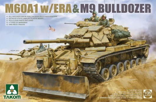 【予約2021年7月】1/35 M60A1 w/ERA & M9ドーザーブレード TKO2142 TAKOM