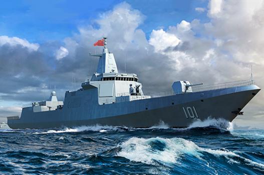 【予約2021年10月】1/700 中国人民解放軍海軍 055型 駆逐艦 06729 トランペッターモデル