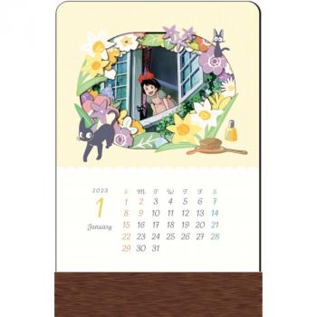 【予約2022年9月】スタジオジブリ作品 2023 kasanaruカレンダー 魔女の宅急便 エンスカイ
