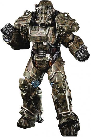 【予約2021年12月】Fallout (フォールアウト) 1/6 T‐60 Camouflage Power Armor 1/6 T-60 迷彩パワーアーマー スリー・ゼロ