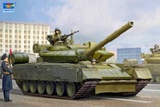【予約2021年10月】1/35 ロシア連邦海軍歩兵 T-80BVM主力戦車 09588 トランペッターモデル