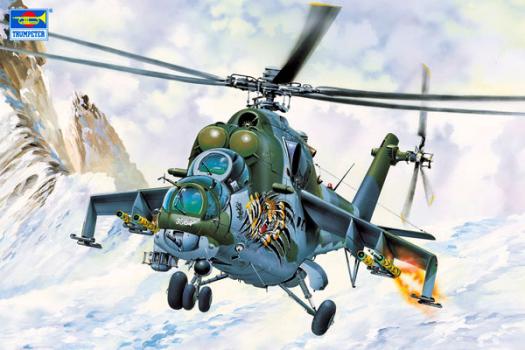 【予約2021年10月】1/48 Mi-24V ハインドE 攻撃ヘリコプター 05812 トランペッターモデル