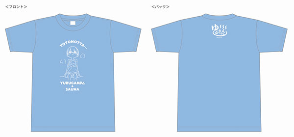 【予約2021年8月】〘送料無料〙ゆるキャン△ TOTONOTTA Tシャツ XL アクロス