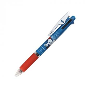 スヌーピー 3色ボールペン ジェットストリーム 0.5 ブルー ES423C