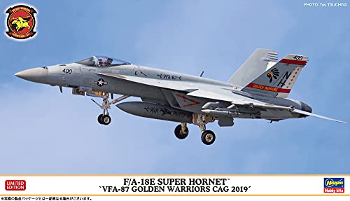 【予約2022年11月】ハセガワ 1/72 F/A-18E スーパーホーネット VFA-87 ゴールデンウォリアーズ CAG 2019 プラモデル 02417