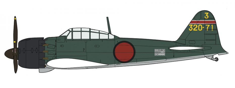 【予約2021年11月】三菱 A6M5a 零式艦上戦闘機 52型甲"隼鷹艦載機" 08258 ハセガワ