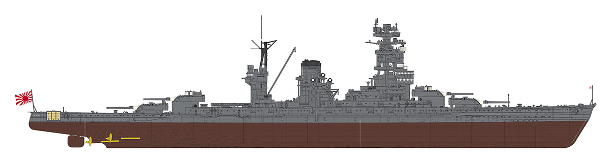 【予約2021年12月】日本海軍 戦艦 長門"マリアナ沖海戦" 40105 ハセガワ