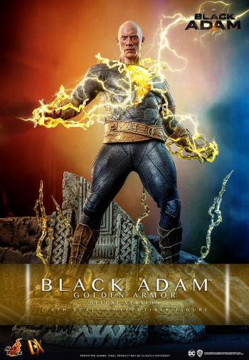 【予約2024年3月】ムービー・マスターピース DX 『ブラックアダム』 1/6スケールフィギュア ブラックアダム(ゴールデンアーマー) ホットトイズ