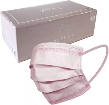 Picool ピクール 不織布マスク  30枚入 女性子供用小さめサイズ  ヌードリップ（NUDE LIP）