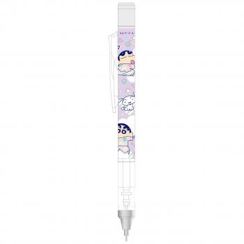 クレヨンしんちゃん モノグラフシャープペン0.5mm パジャマパープル
