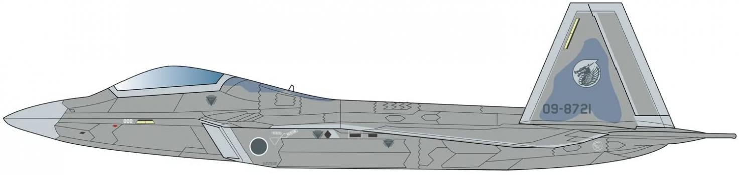 【予約2022年1月】≪送料無料≫1/144 F-22A ラプター “航空自衛隊 主力戦闘機 仕様” PF-46 プラッツ