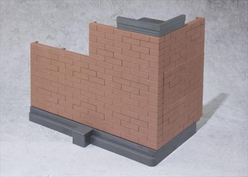 【送料無料】魂OPTION Brick Wall（Brown ver.）【予約4月発売】バンダイ