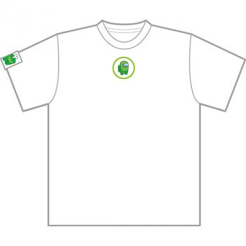 【予約2022年3月】Among Us ねんどろいどぷらす Tシャツ Crewmate Lime グッドスマイルカンパニー