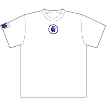 【予約2022年3月】Among Us ねんどろいどぷらす Tシャツ Crewmate Purple グッドスマイルカンパニー