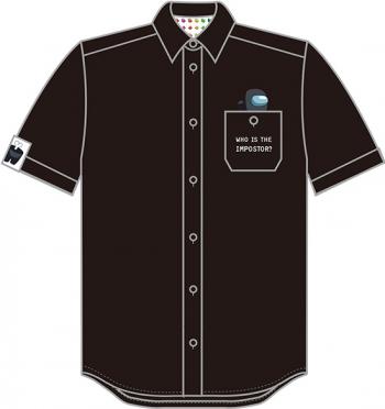 【予約2022年3月】Among Us ねんどろいどぷらす ワークシャツ Crewmate Black グッドスマイルカンパニー