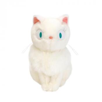 サン・アロー スタジオジブリ 白猫 リリー ぬいぐるみ Ｍ K9354
