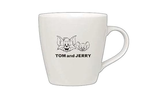 クラックス トムとジェリー キャラクターシンプルマグカップ グレー