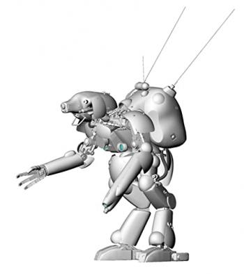 【予約2022年7月】ハセガワ マシーネンクリーガー 月面用ヒューマノイド型無人邀撃機 グローサーフント ルナフント 1/20スケール プラモデル