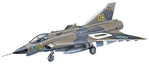 【予約2023年6月再販】ハセガワ 1/48 スウェーデン空軍 J35F/J ドラケン プラモデル PT41