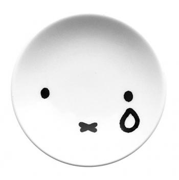 ディック ブルーナ 「 Miffy シンプル フェイス 」 ミッフィー ミニプレート 皿 クライ 直径10.5cm 白 【送料込み】