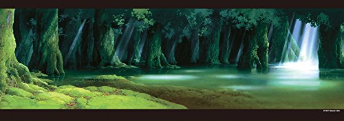 352ピース ジグソーパズル もののけ姫 シシ神の森(18.2x51.5cm)