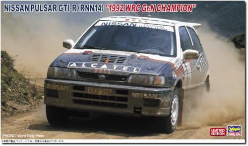 【予約2024年1月】ハセガワ 1/24 ニッサン パルサー GTI-R (RNN14) 1992 WRC Gr.N チャンピオン プラモデル 20676